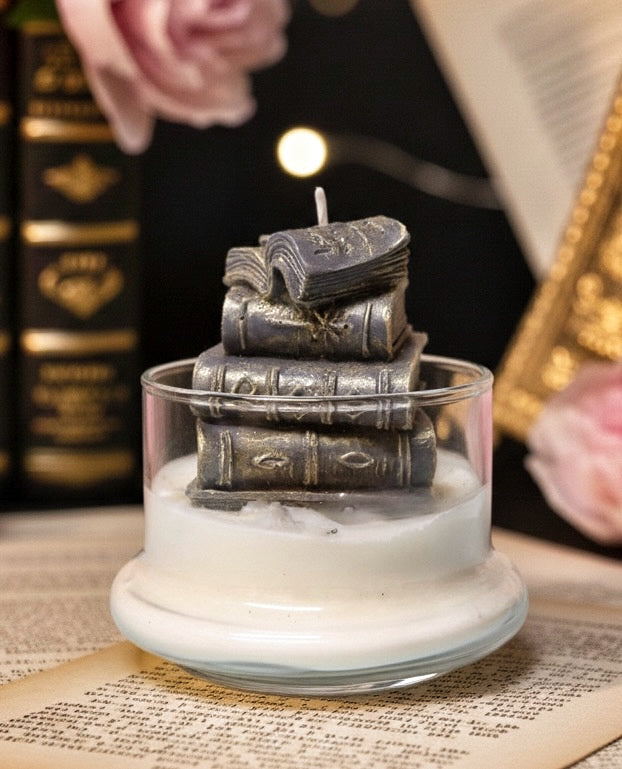 Duftkerze Sojawachs - Read•Relax | Bookish Kerze Handgemacht