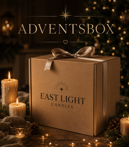 Adventsbox 2026 | Limitiert | Bookish & Cozy Weihnachtsbox | Handgemachte Duftkerzen und Überraschungen