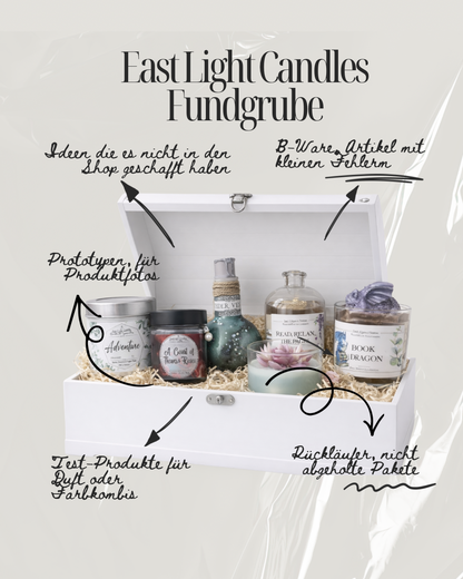 Fundgrube • B-Ware | Kerzen Handgemacht aus Sojawachs | Restposten