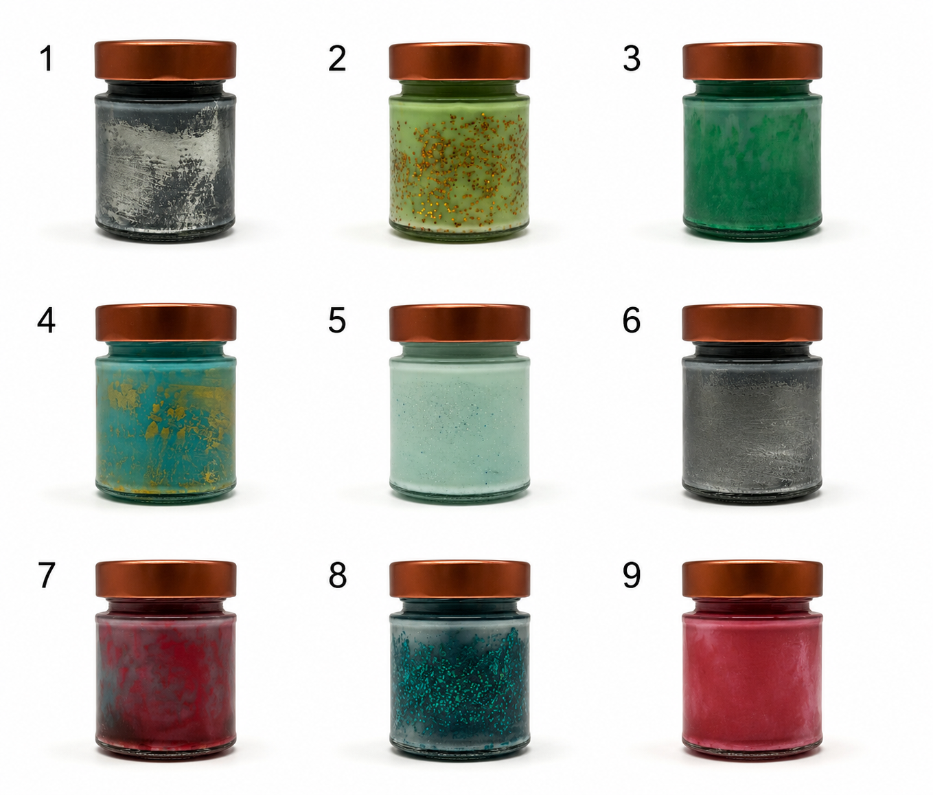 Fundgrube • B-Ware | Kerzen Handgemacht aus Sojawachs | Restposten