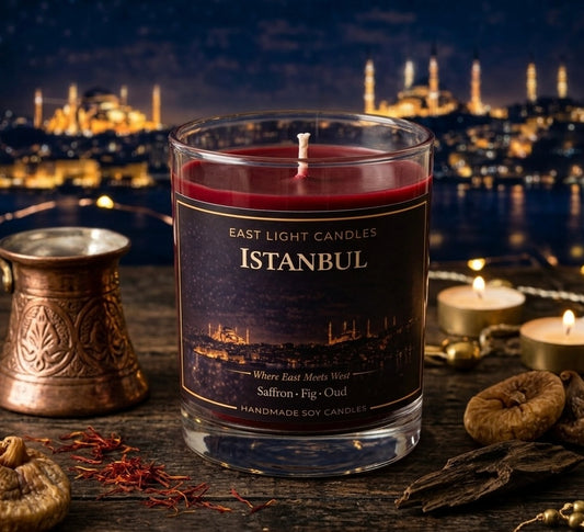 Istanbul Candle – Cozy City Candle – Travel Candle – Gift for Istanbul Lovers – Handmade Soy Candle