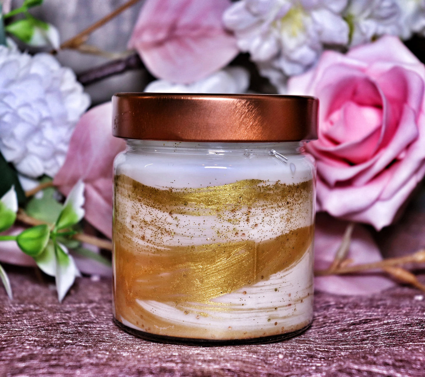 Reece Kerze | Buchkerze | Handgemachte Duftkerze Sojawachs | Vegane Kerze personalisiert | Geschenkidee für Kerzen Fans