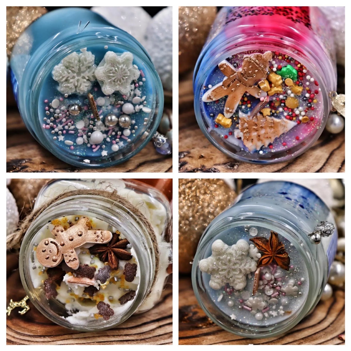 Winterträume | Winter Weihnachten Sojakerze handgemacht | Geschenk Weihnachten | Hygge Duftkerze | East Light Candles