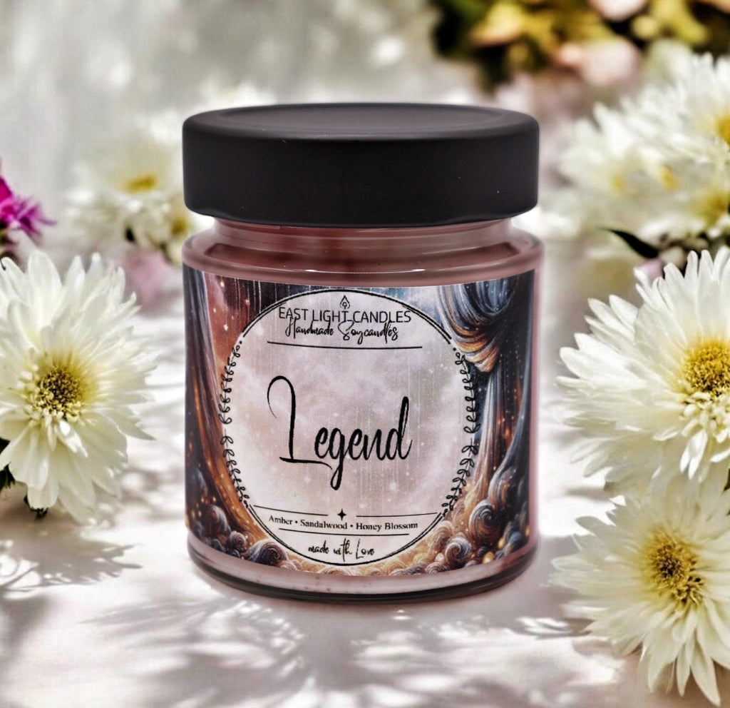 Legend Kerze | Caraval Buchkerze Handgemacht | Duftkerze Sojawachs | Natürliche Kerze | Geschenkidee für Kerzenfans