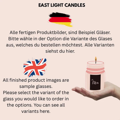 Iced Pink Drink | Foodcandle Handgemacht | Duftkerze Sojawachs | Natürliche Kerze personalisierbar | Geschenkidee für Kerzenfans