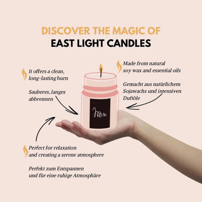 Winterträume | Winter Weihnachten Sojakerze handgemacht | Geschenk Weihnachten | Hygge Duftkerze | East Light Candles