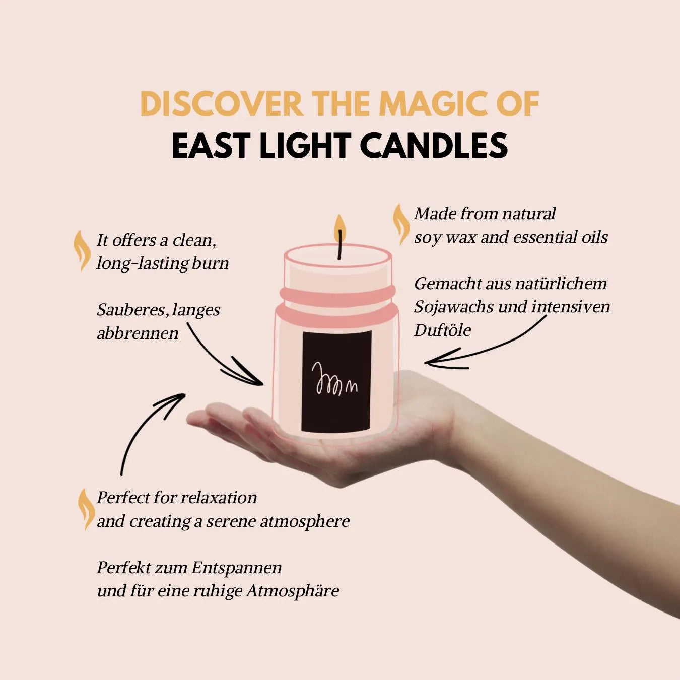 Duftkerze When it Snows  | Kerze Kuppelglas 250ml | Winter | Kerze Handgemacht |  Bookish Candle | Soy Vegan Candle | Hygge Candle