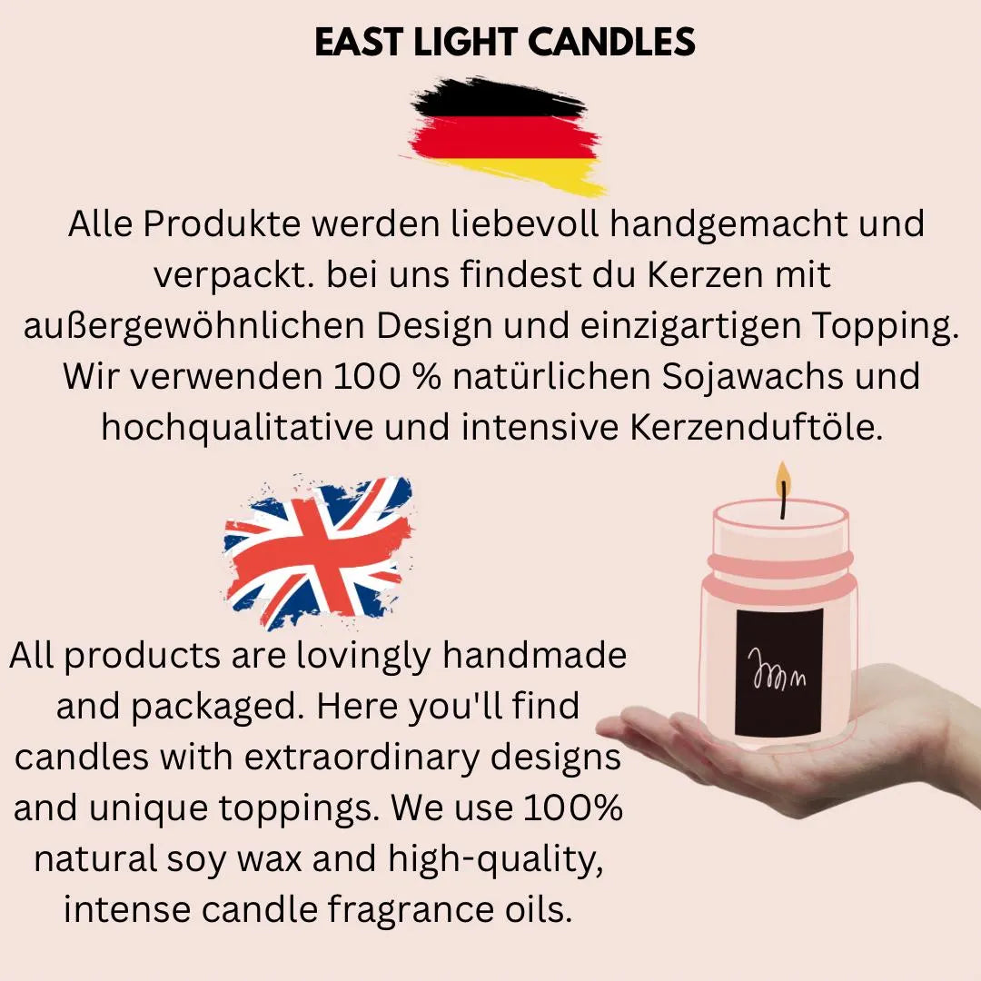 Lemon Cake Kerze | Handgemachte Duftkerze | Sojawachs Kerze | Geschenkidee für Kerzenliebhaber