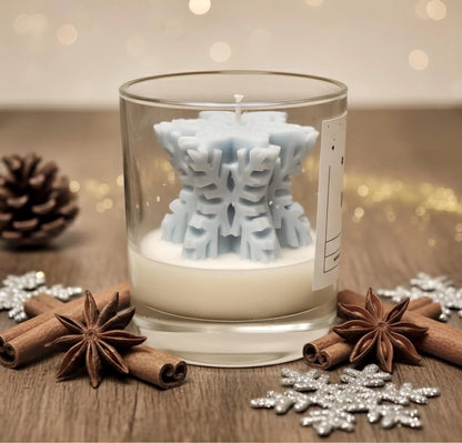 Winter stay awhile Kerze | Limitiert Winter Weihnachten| Handgemachte Duftkerze Sojawachs | Vegane Kerze | Geschenkidee für Kerzen Fans